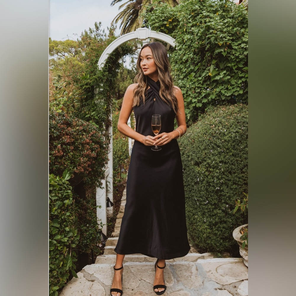 Jasmine Halter Midi Dress by Show Me Your Mumu